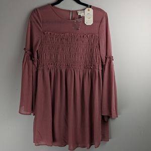 Loveriche mauve dress size medium